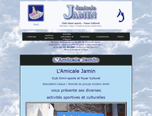 Tablet Screenshot of amicalejamin.com